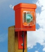 Thermometer-Leuchtfeuer, eisiger Risikoindikator Thermometer-Leuchtfeuer, eisiger Risikoindikator